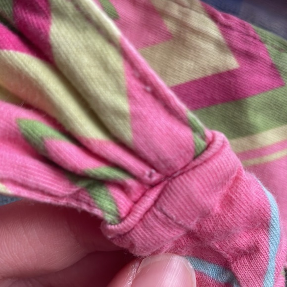 BabyGap Set of 2 Colorful Striped Chevron Stretchy Hair Headbands - Picture 3 of 6